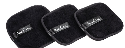 AnuChic Microfiber Reusable Facial Makeup Remover Pads (3x Bundle)